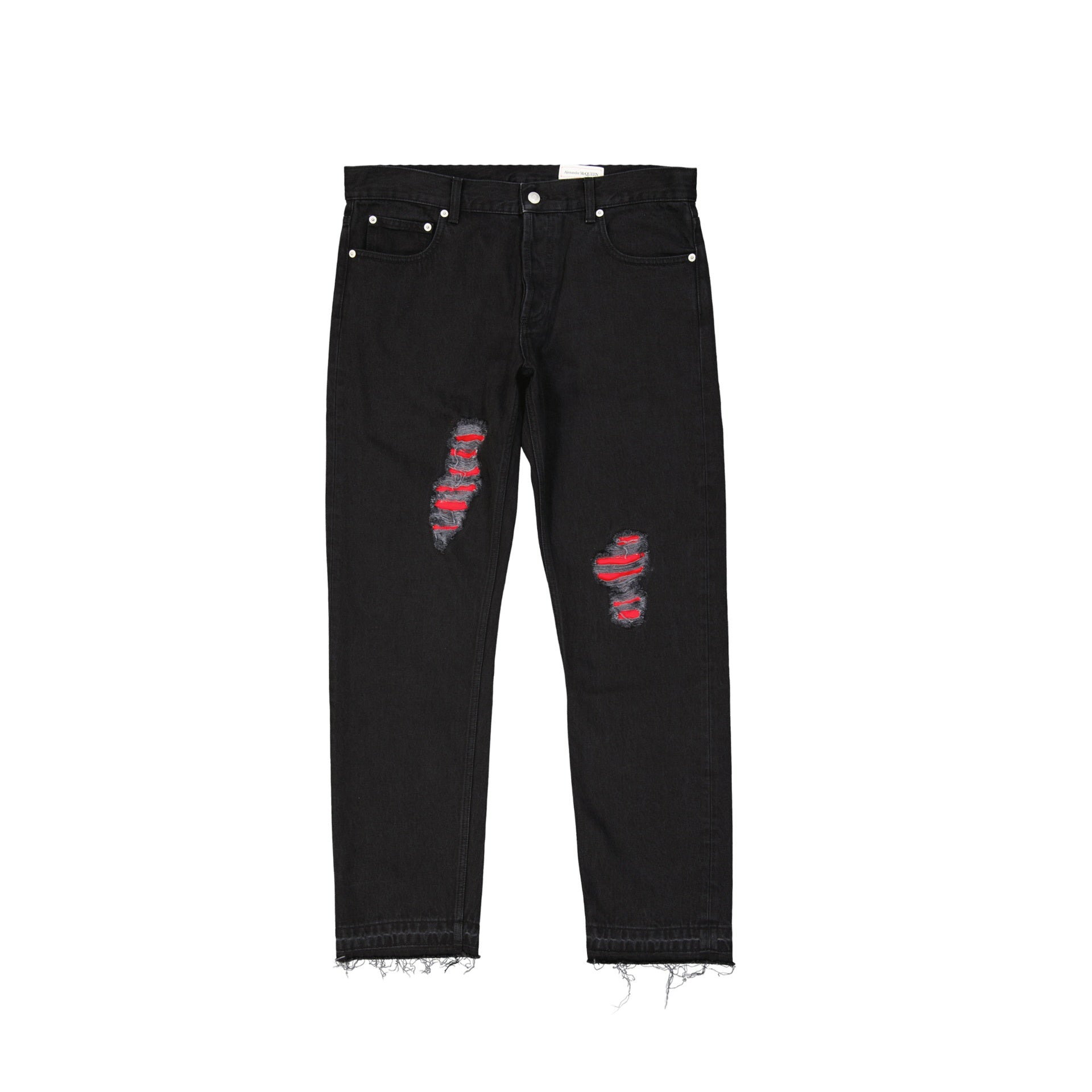 Alexander Mcqueen Cotton Denim Jeans Men - 4