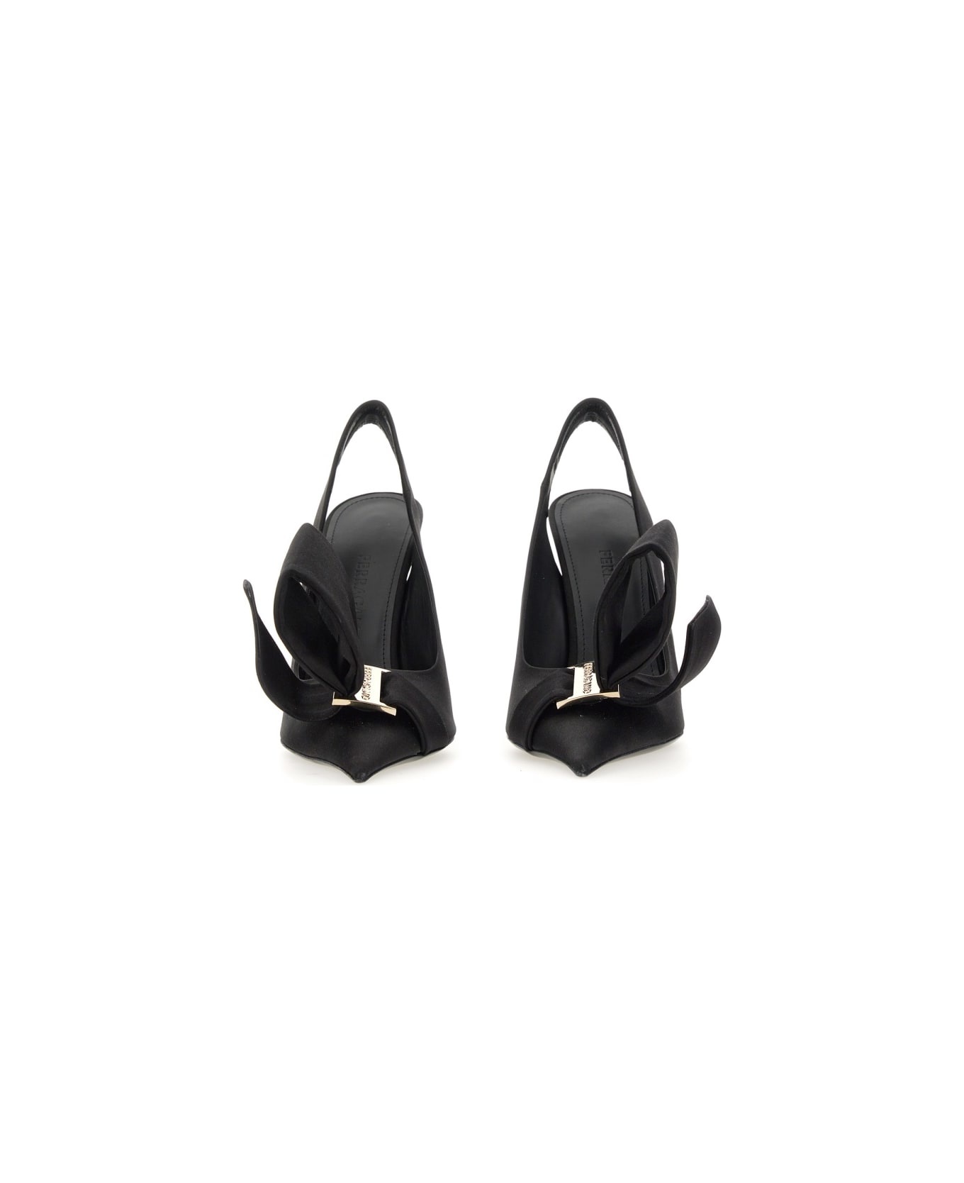 Sandal With Asymmetrical Bow - 4