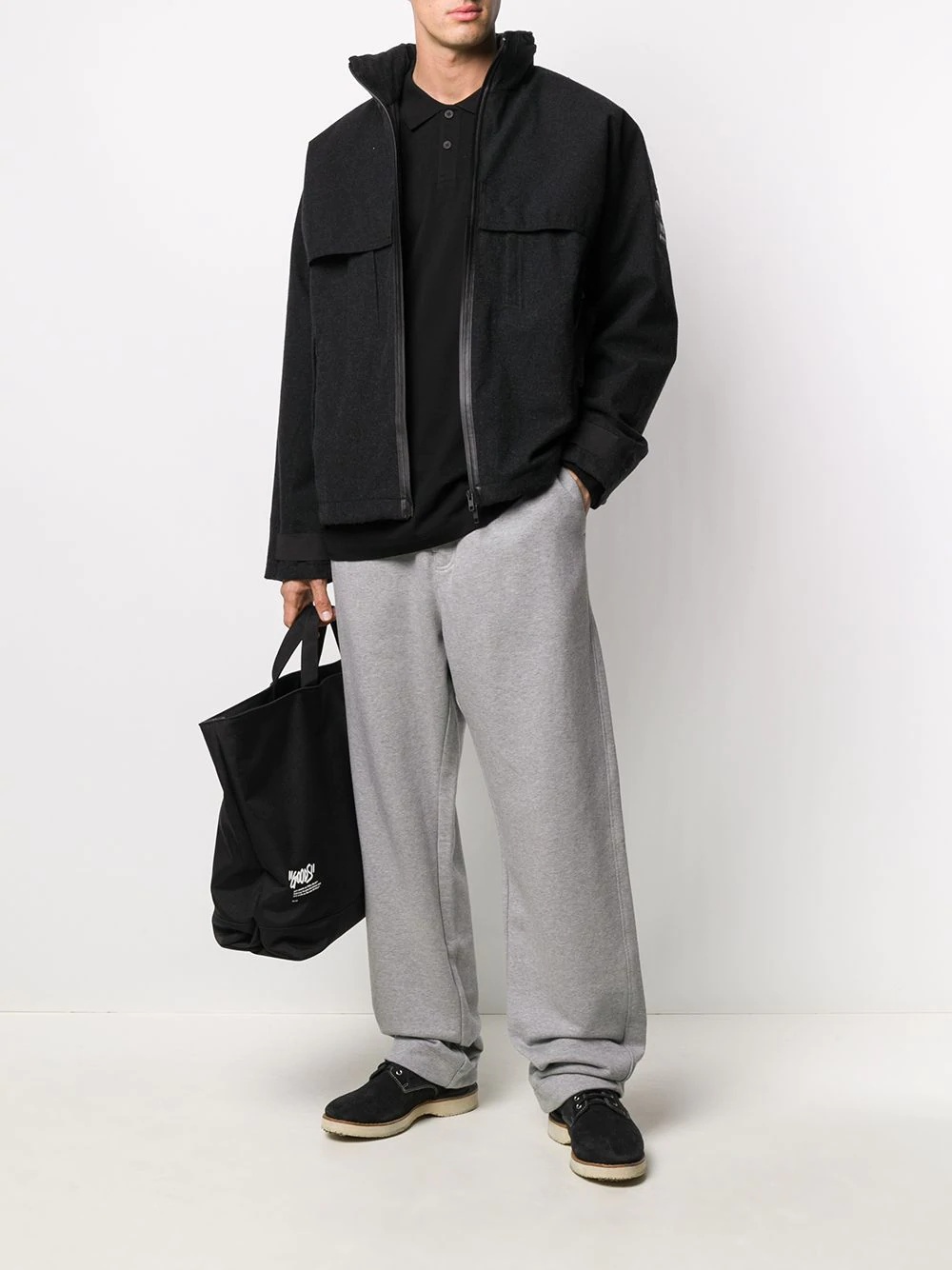 drawstring track pants - 2