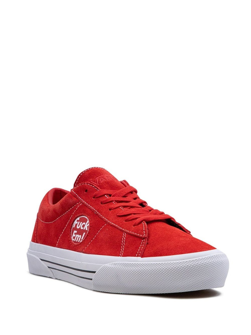 Vans x Supreme Skate Sid "F*ck 'Em Pack - Red" sneakers outlook