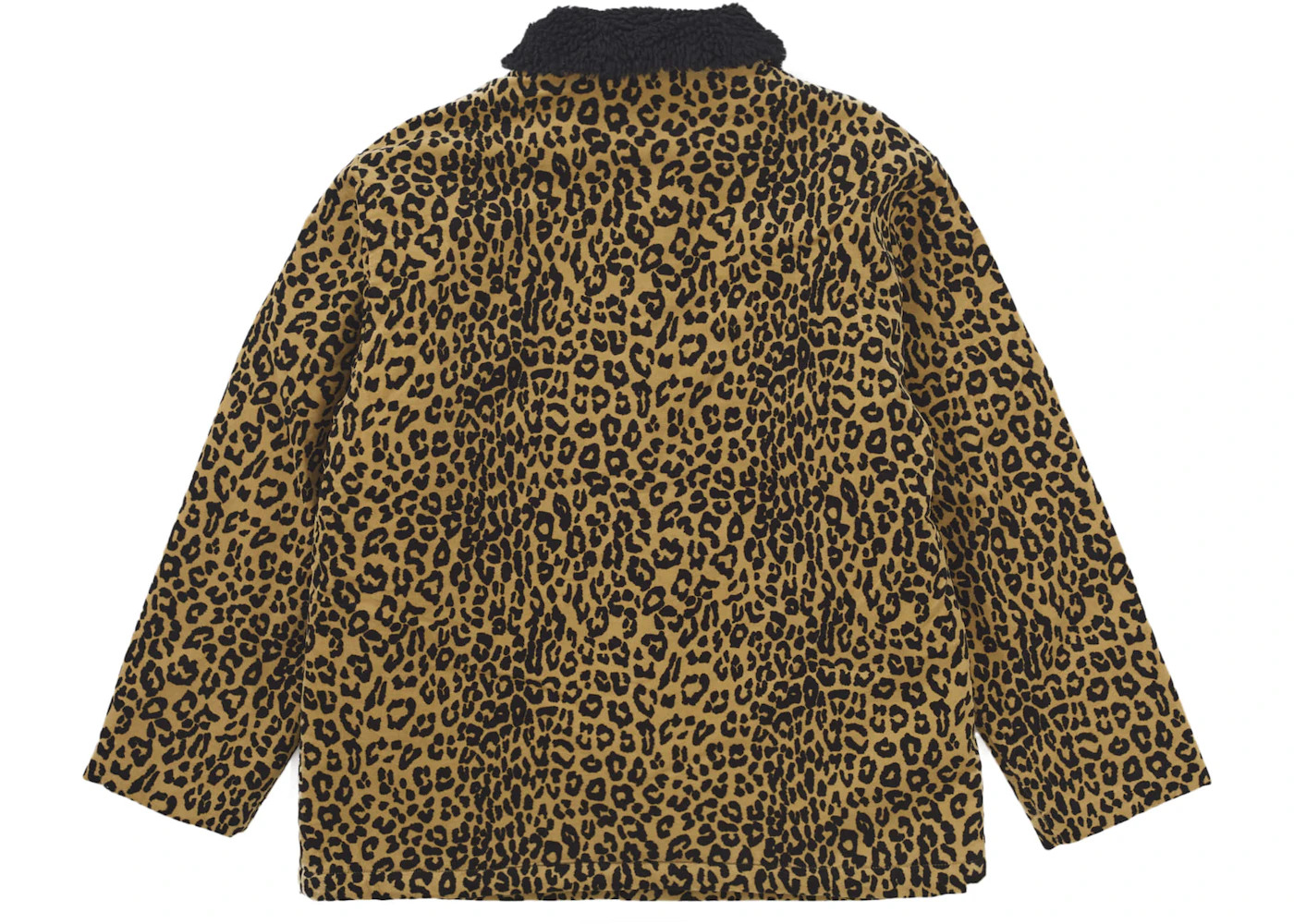 Supreme Kindermann Uncut Corduroy Car Coat Leopard - 3