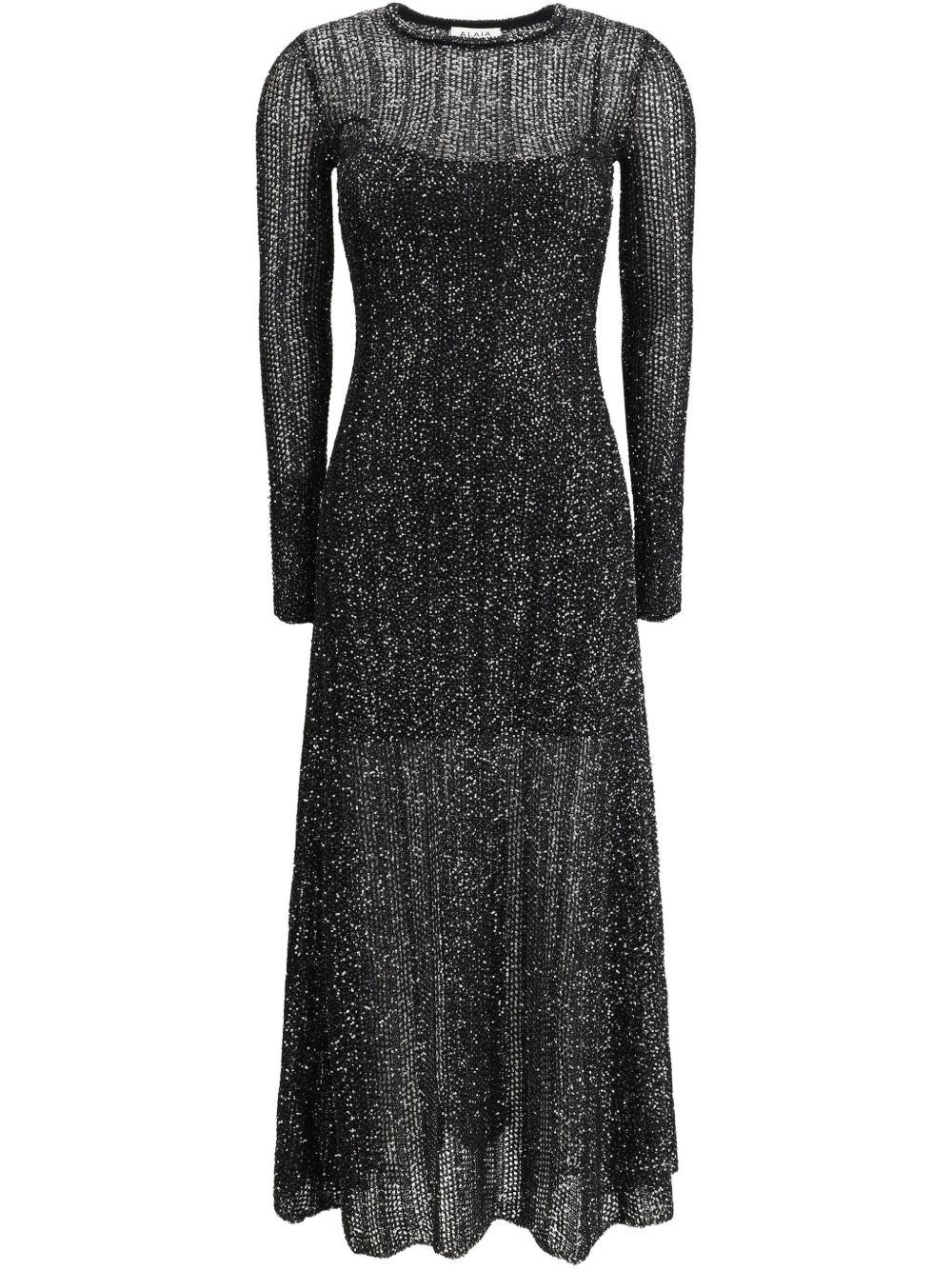 sequined maxi dress - 1