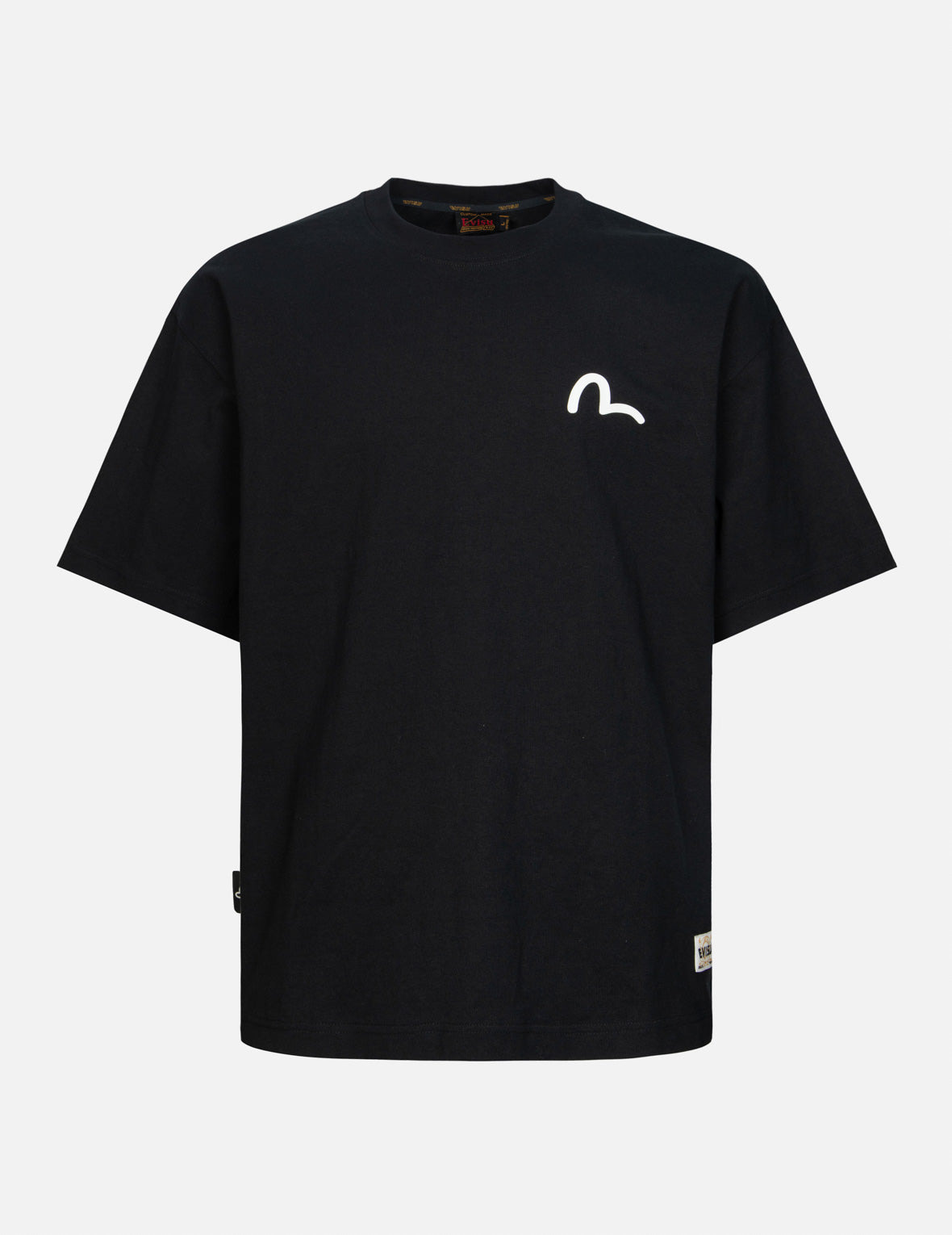 FOAM LINE KAMON AND SEAGULL DAICOCK PRINT LOOSE FIT T-SHIRT - 2