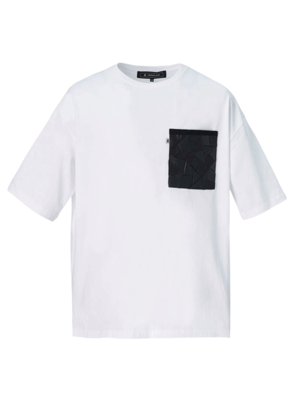Patchwork Pocket T-Shirt - 1