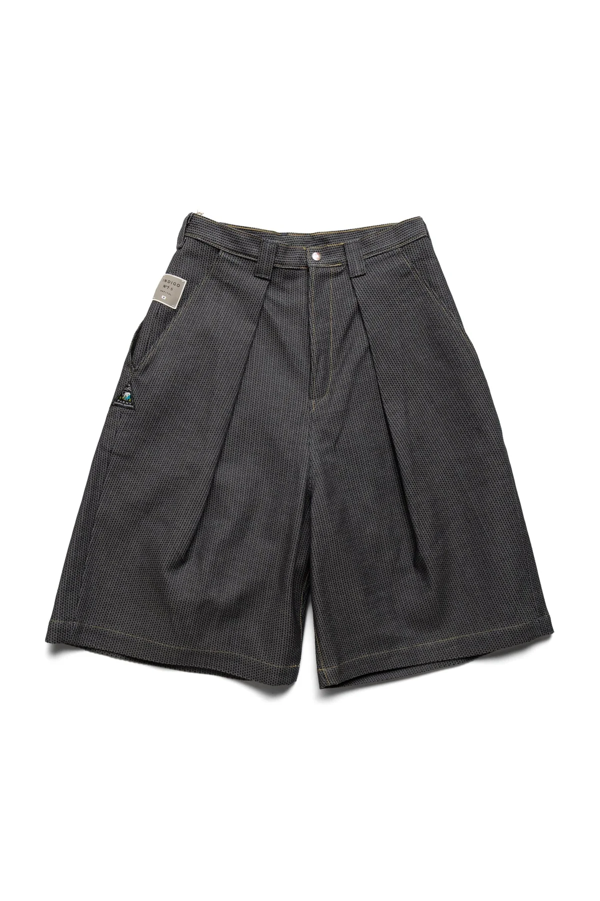 Century Denim KOME-KOME Jorts (Shallow) - Sumi (N7S) - 1