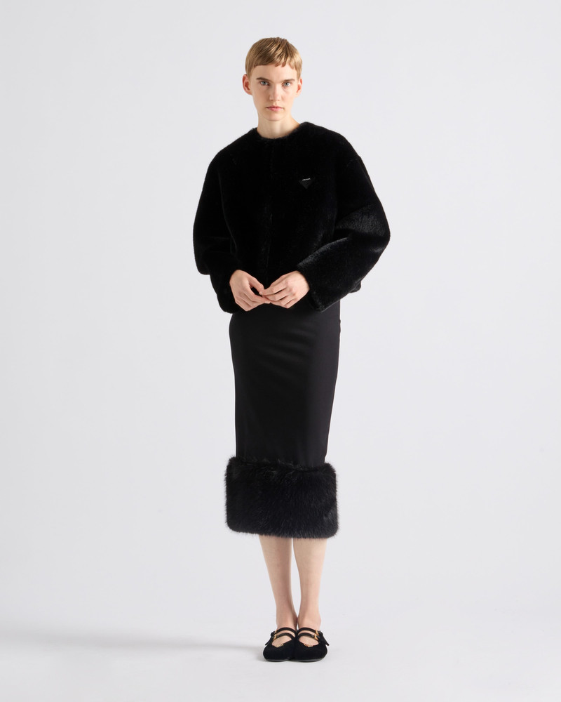 Prada Stretch jersey skirt outlook