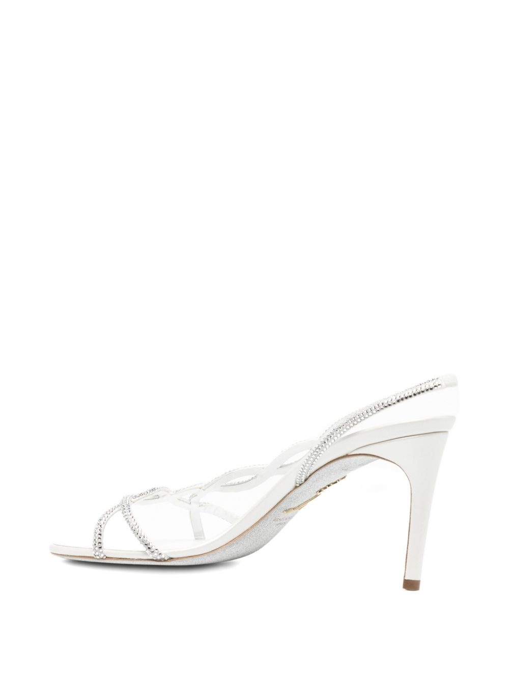 90mm crystal-embellished slingback sandals - 3