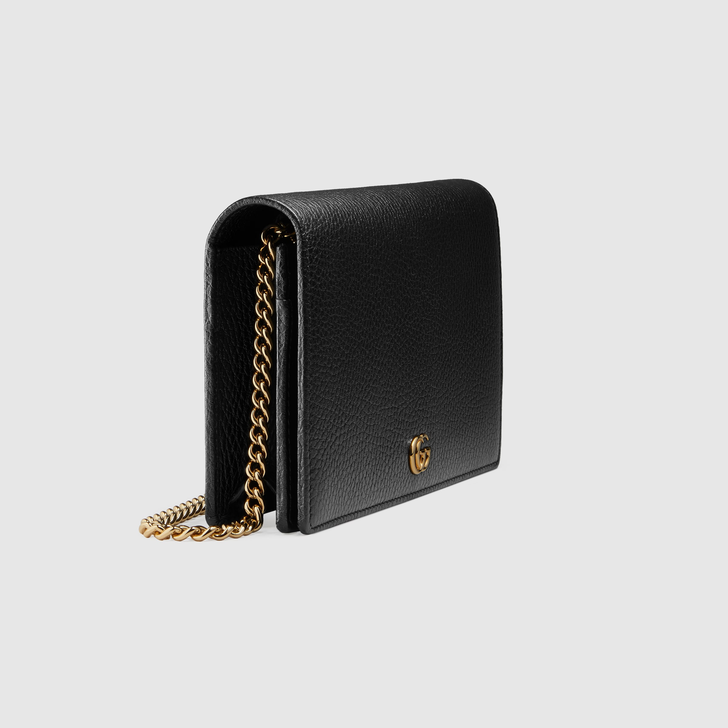 GG Marmont leather mini chain bag - 4