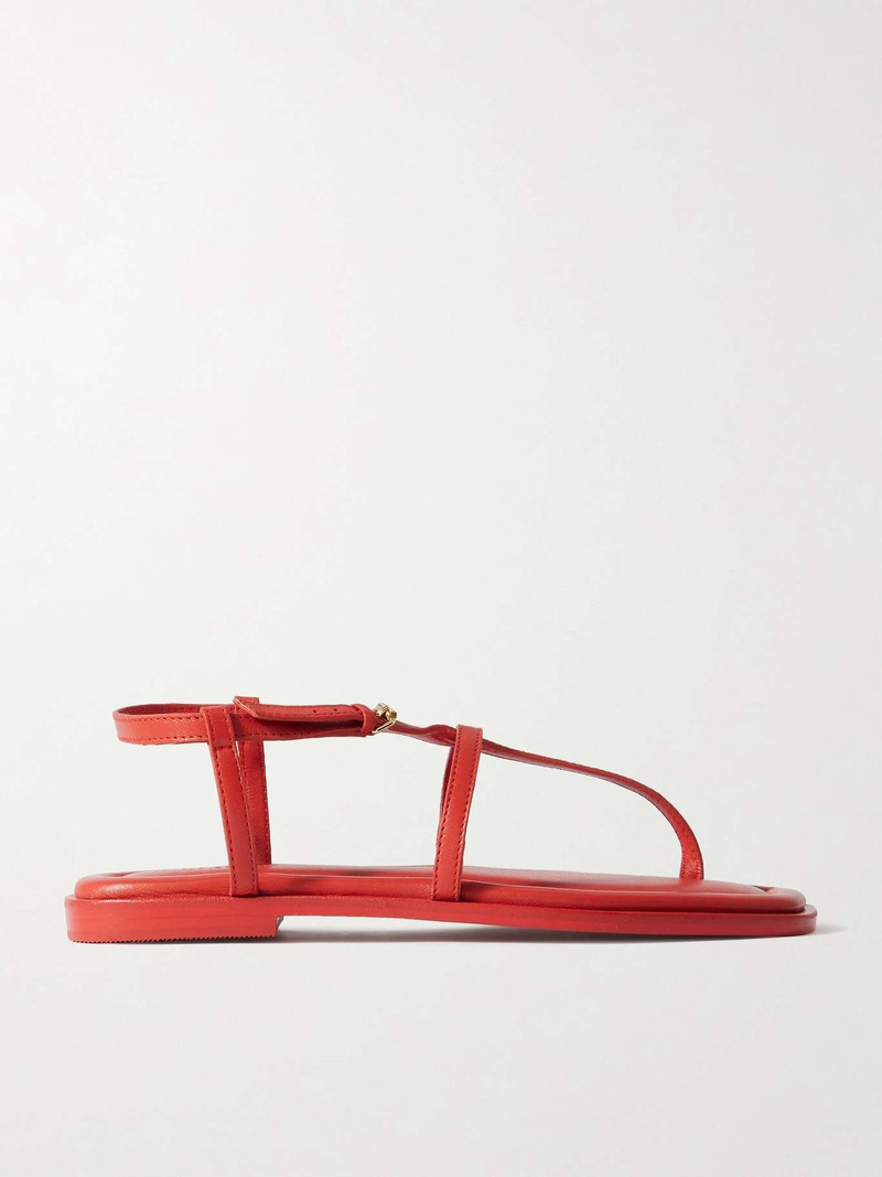 Remly leather sandals Red - 1