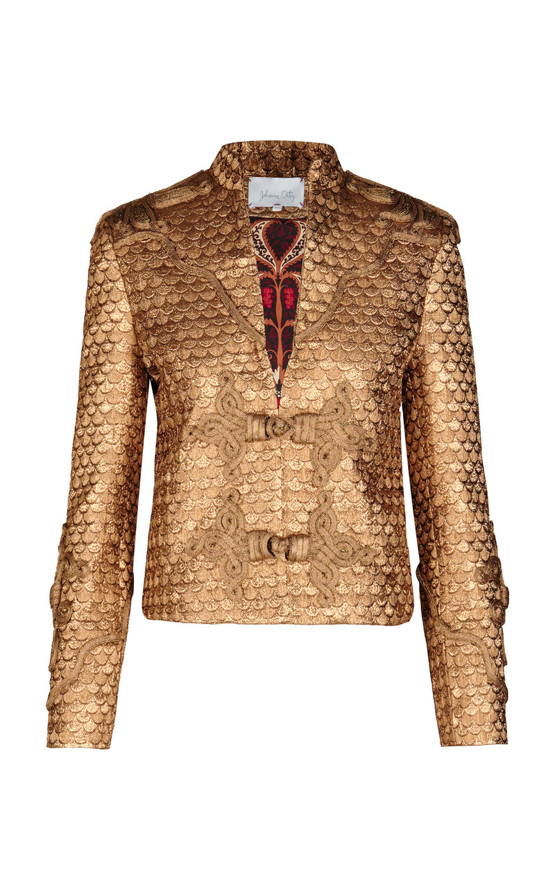 Boldness Sequined Jacket gold 1
