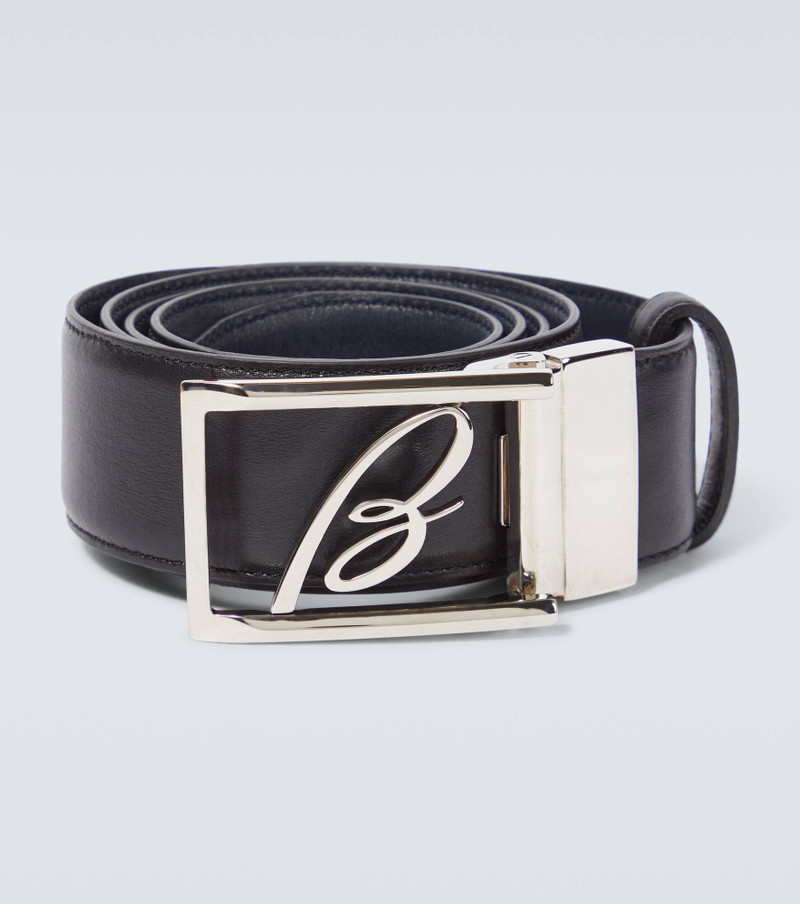 Reversible leather belt - 1
