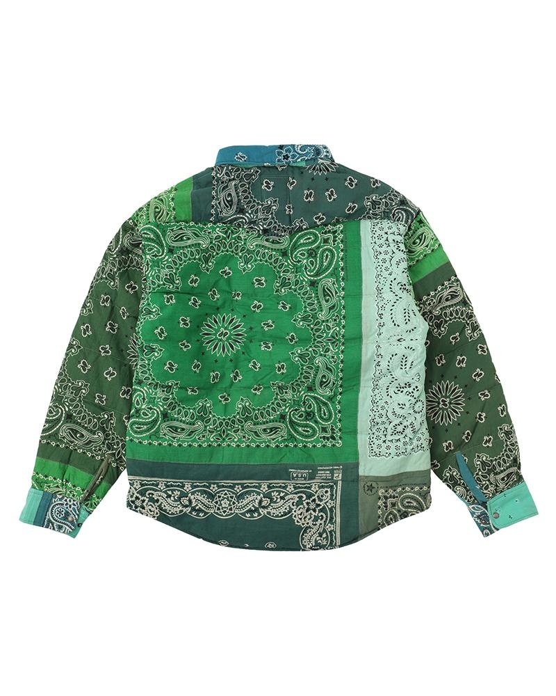 KERCHIEF DOWN JKT GREEN - 2