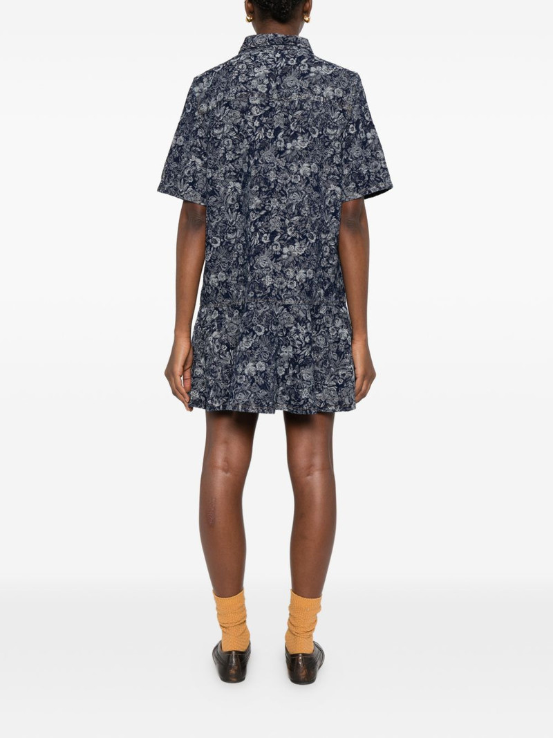 buttoned floral dress 4