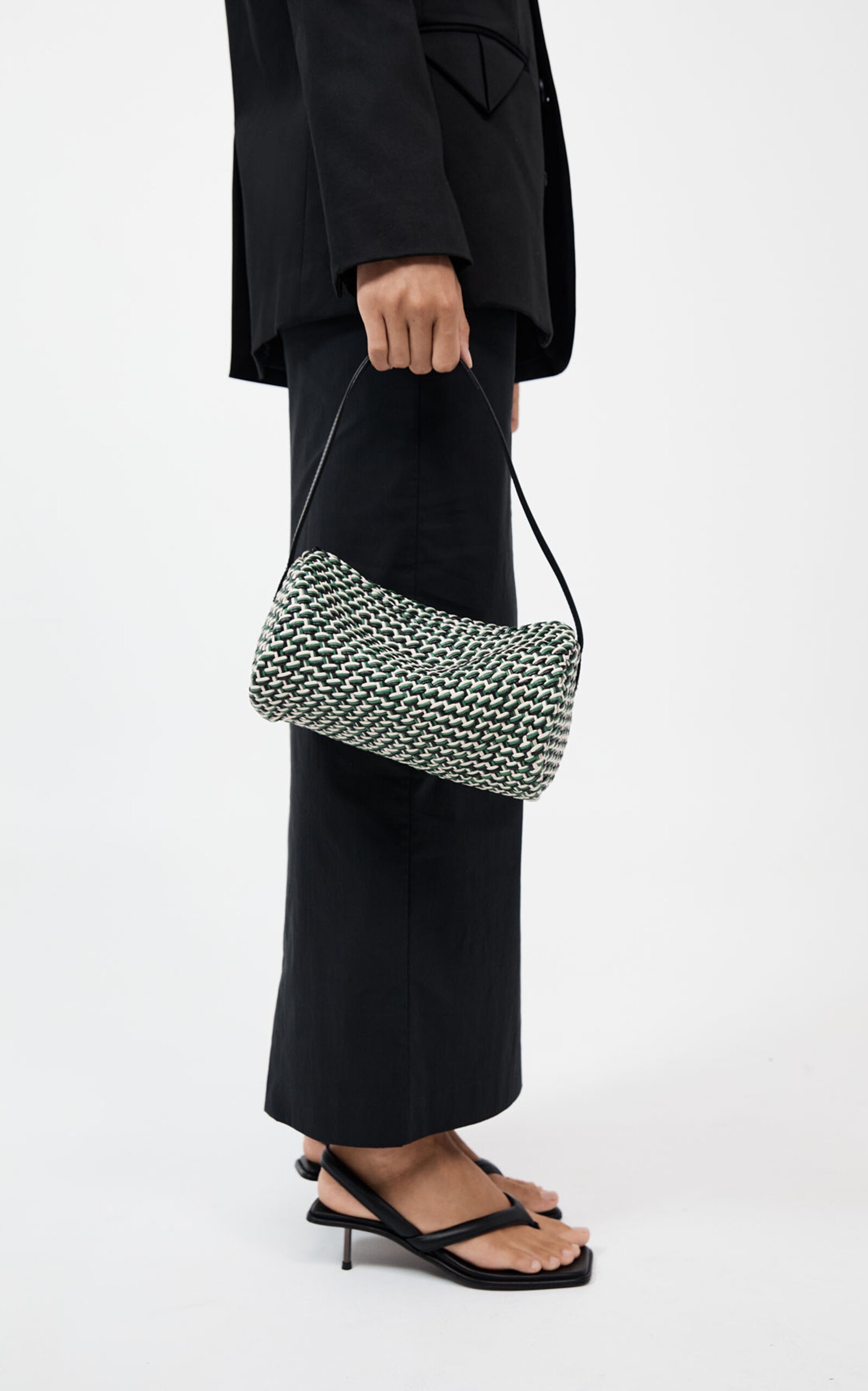 Connolo Leather Shoulder Bag green - 2