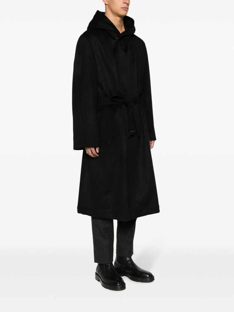 hooded belted coat 3