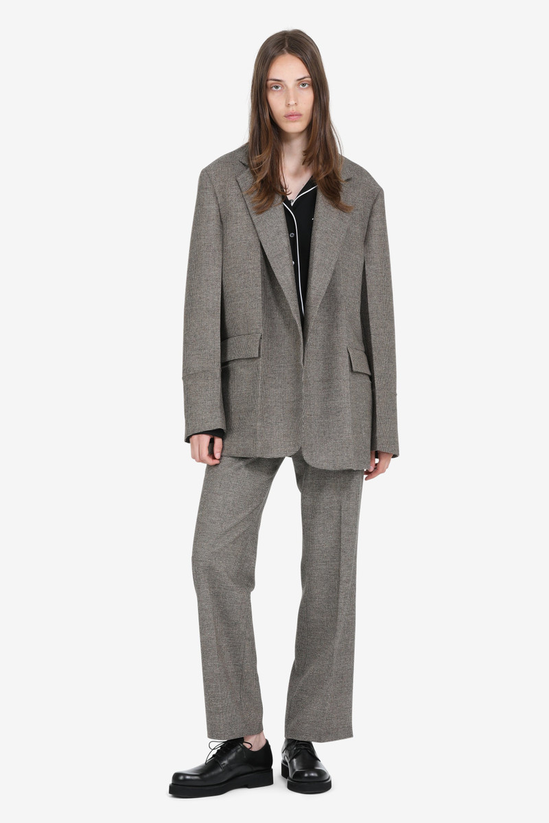 TAILORED HOUNDSTOOTH JACKET 1