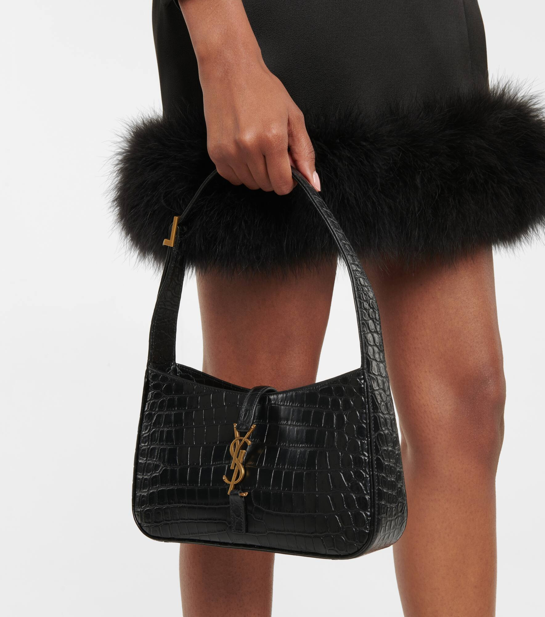 Le 5 à 7 leather shoulder bag - 2