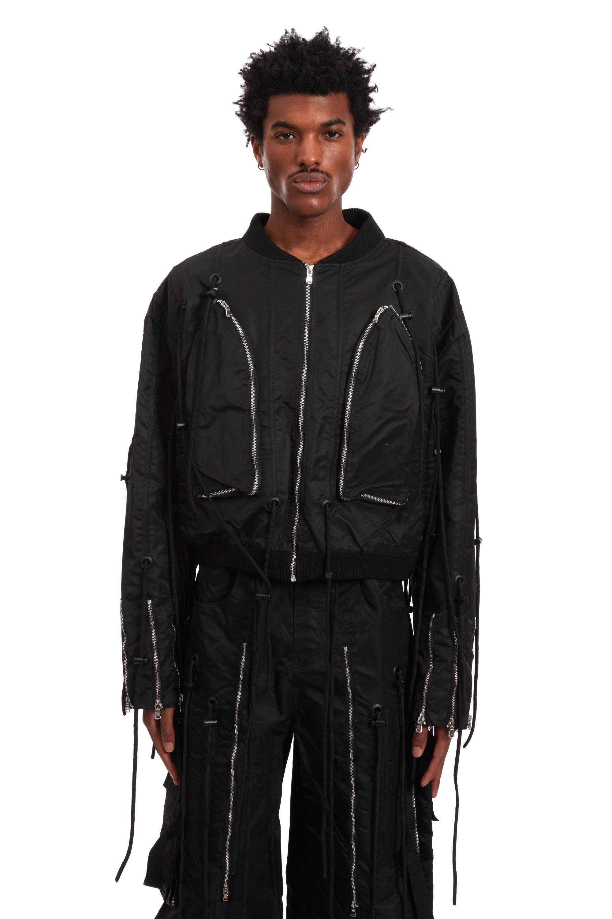 WHO DECIDES WAR STRING THEORY BOMBER JACKET | REVERSIBLE