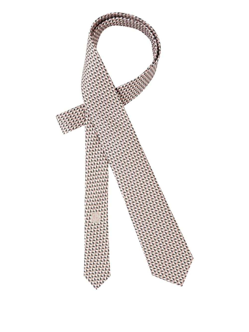geometric-pattern tie - 2