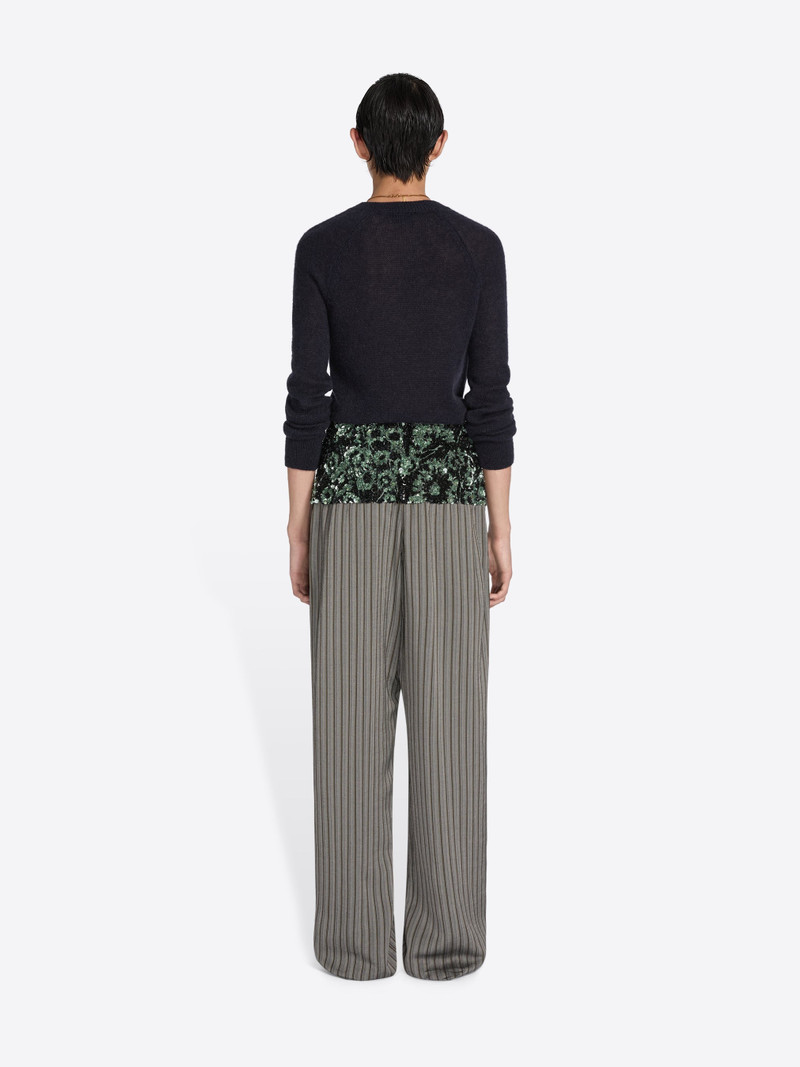 EMBROIDERED WAIST PANTS 4