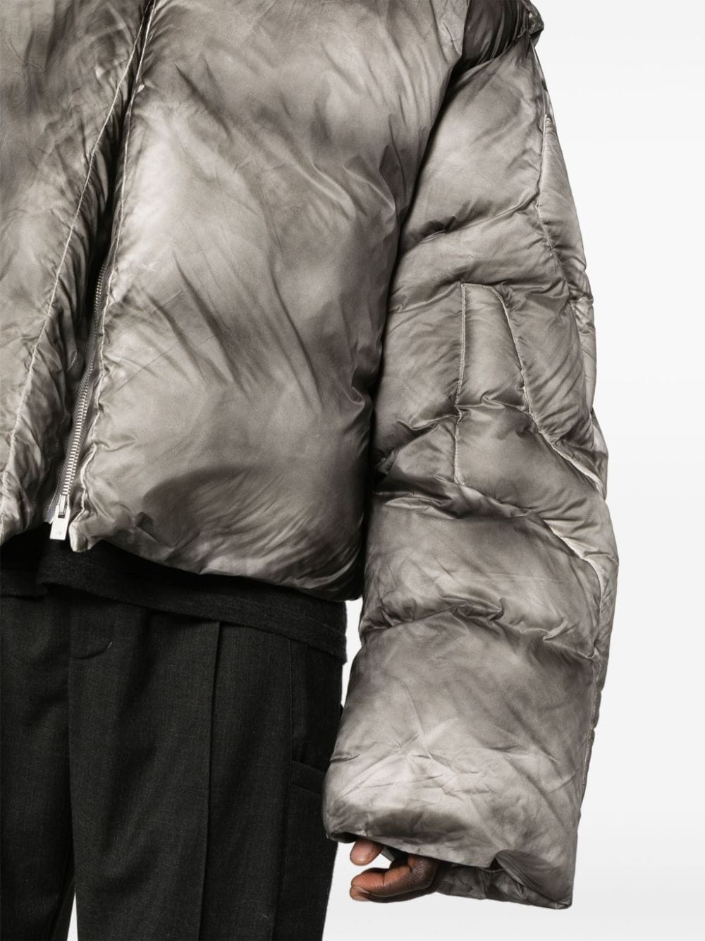 Sculptural down puffer jacket - 5