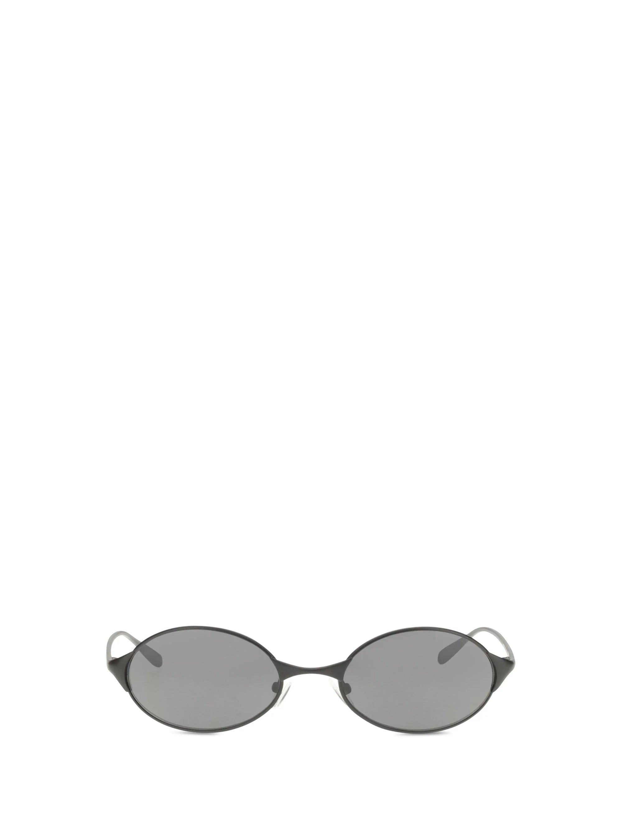 Alexander McQueen Neo Oval Sunglasses Gold Brown Women - 1
