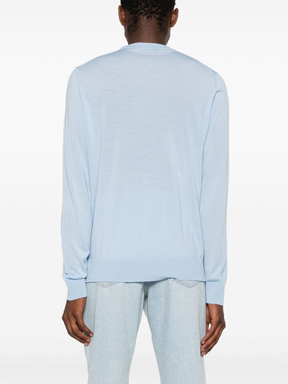 Medusa-embroidered jumper - 4