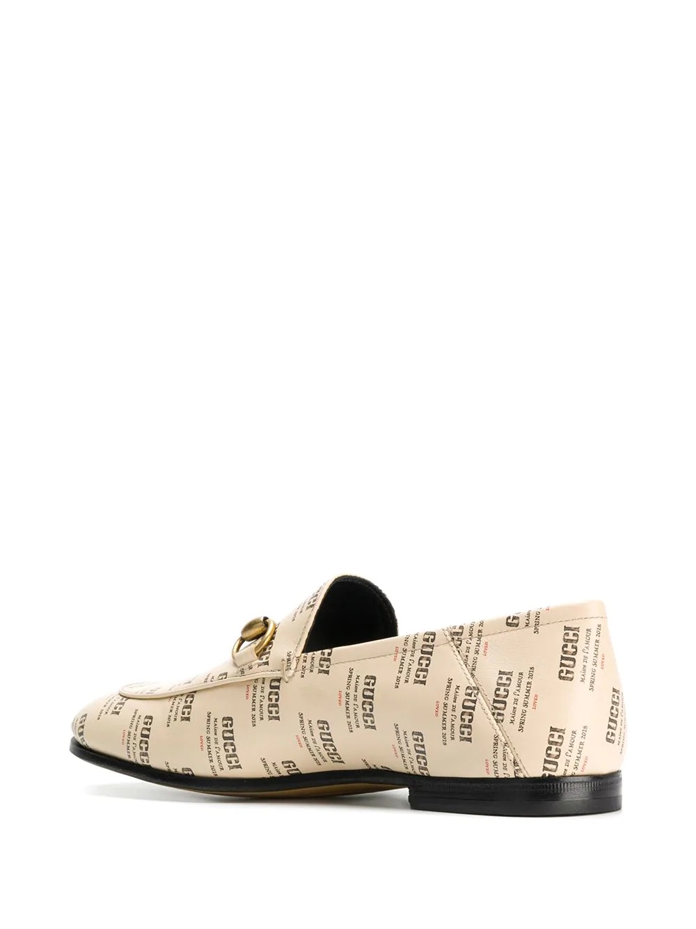 Stamp loafers - 3