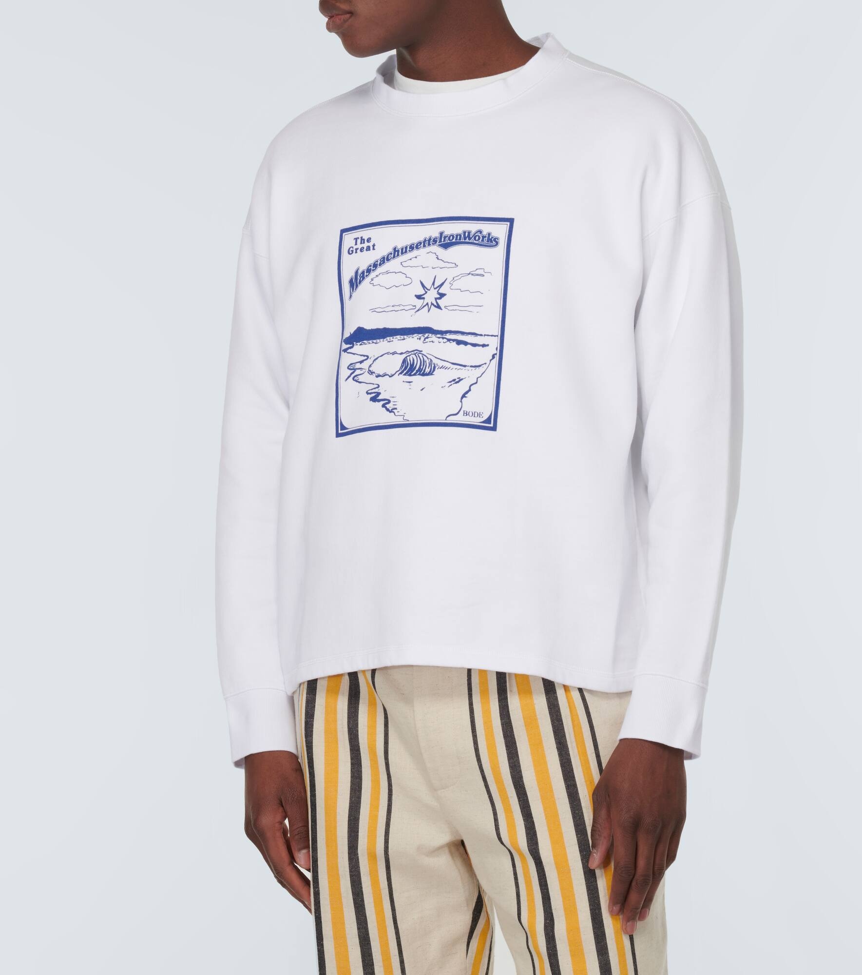 Ironworks cotton jersey sweatshirt - 3