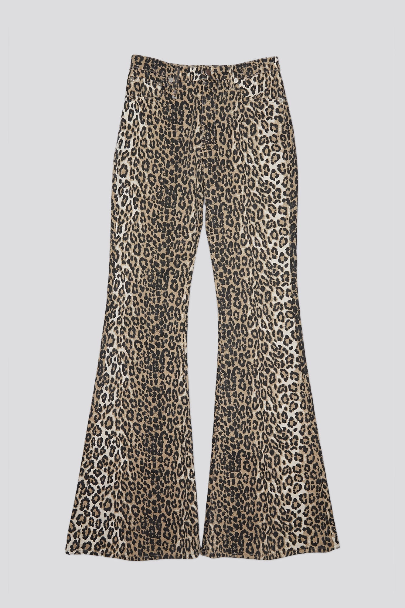 OVERFLOW JANE FLARE - ECRU LEOPARD - 4