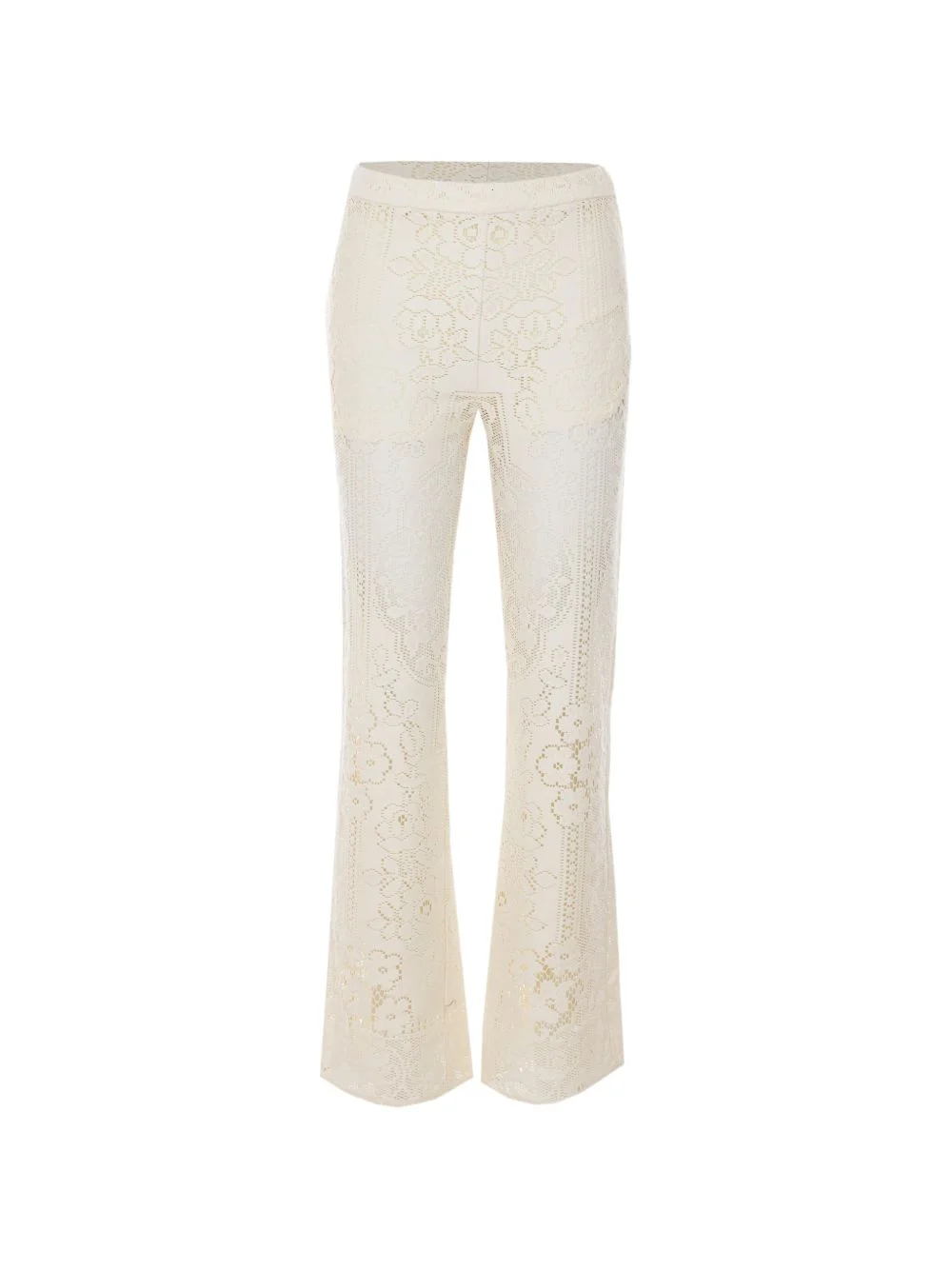 Arianna lace detail trousers - 1