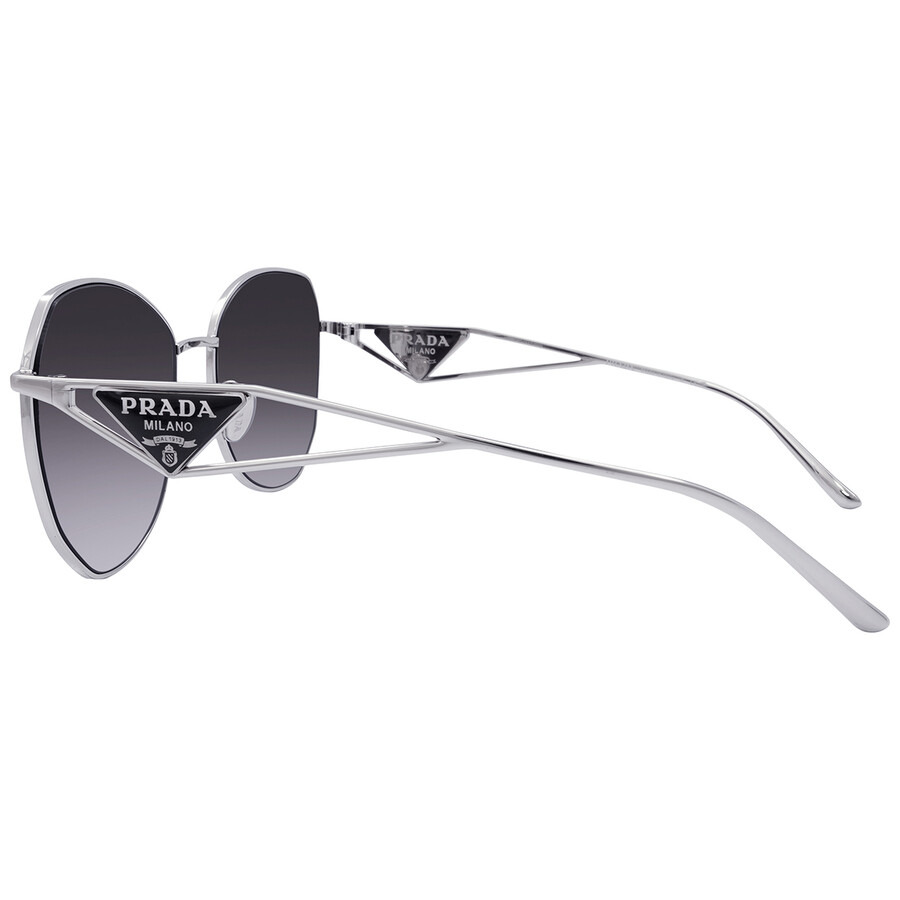 Prada Gray Gradient Irregular Ladies Sunglasses PR 57YS 1BC5D1 57 - 4