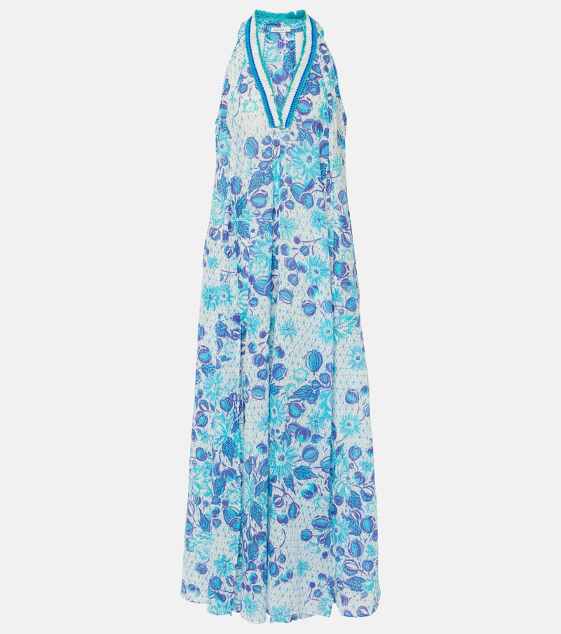 Cotton midi dress - 1