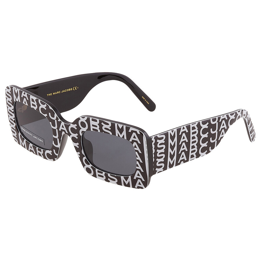 Marc Jacobs Grey Square Ladies Sunglasses MARC 488/N/S 003K/IR 51 - 4