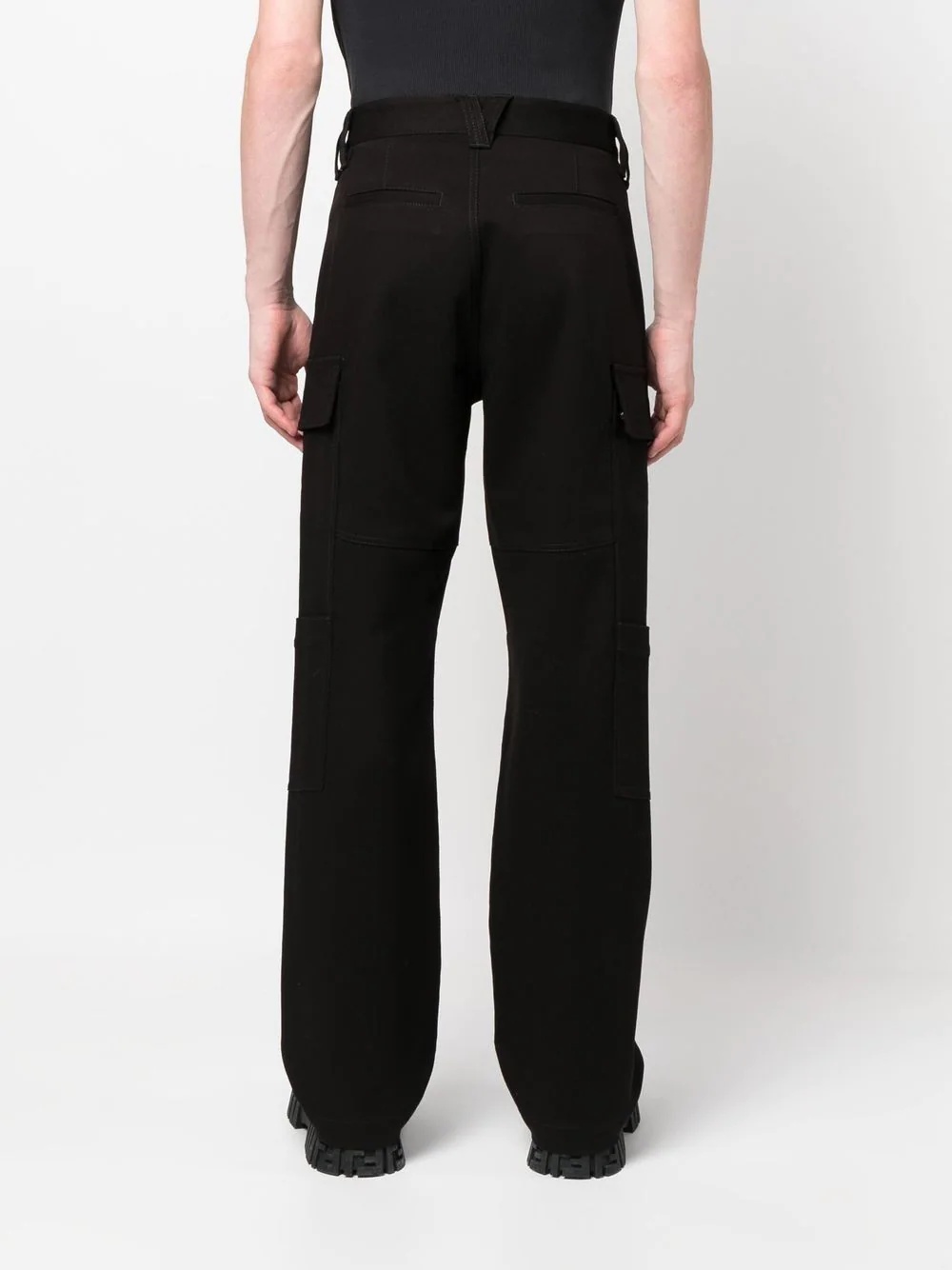 straight-leg trousers - 4