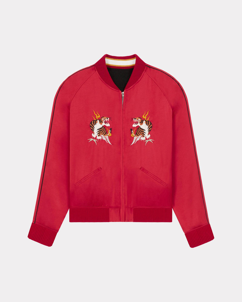'Year of the Dragon' reversible embroidered genderless jacket 3