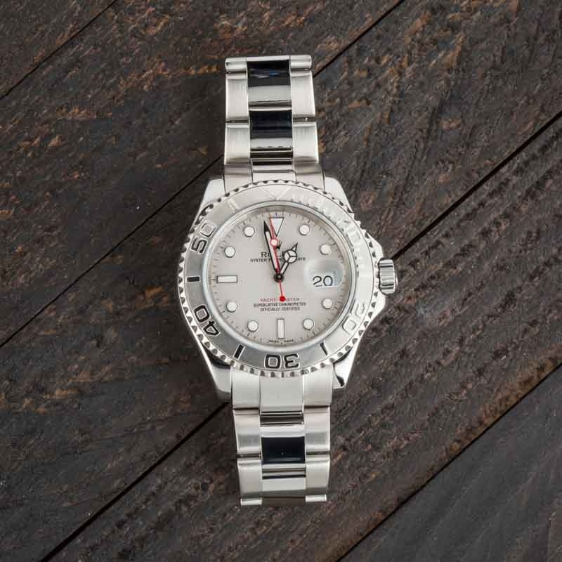 Rolex Yacht-Master 16622 Platinum Bezel - 6