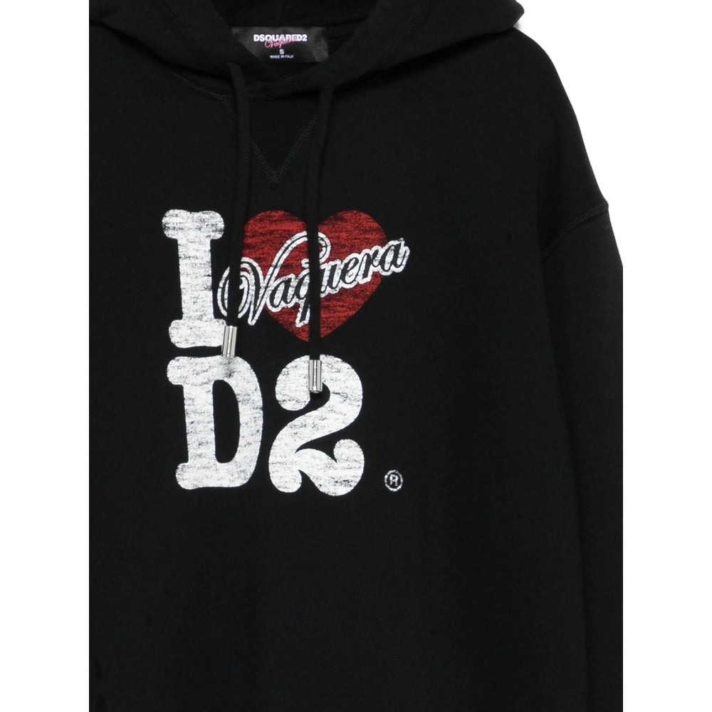Dsquared2 Black Tops - Hoodies Women - 3