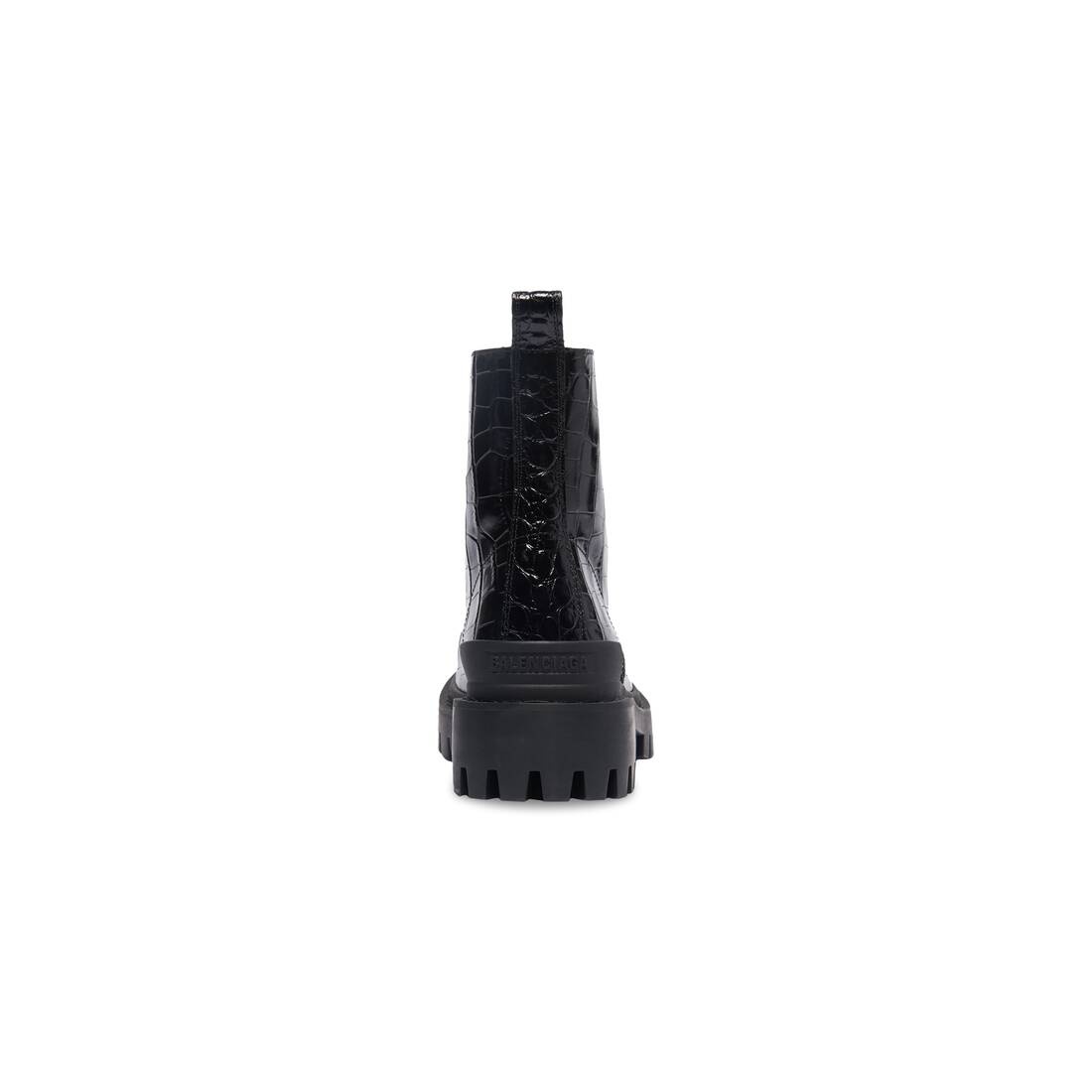 Women's Strike 20mm Lace-up Boot in Black - 4