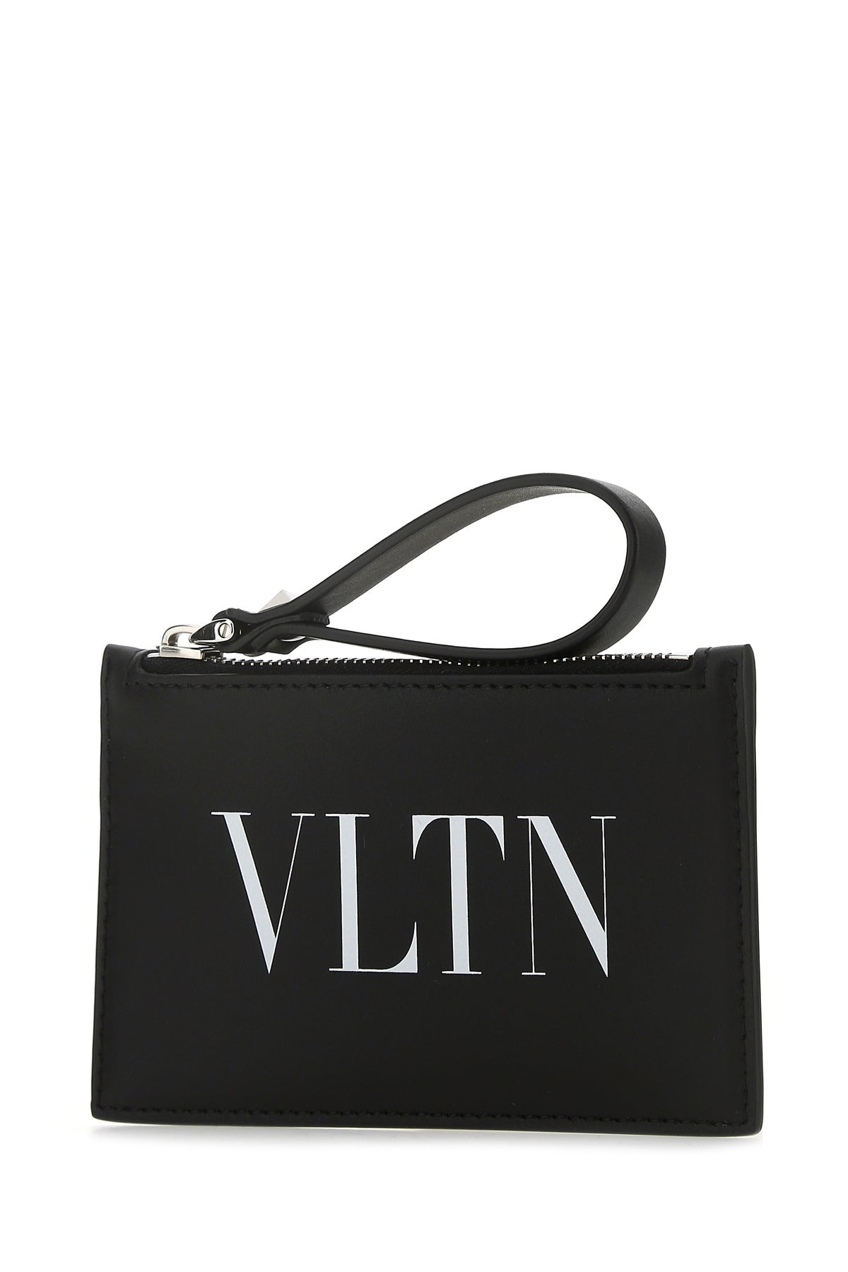 Black leather card holder - 2