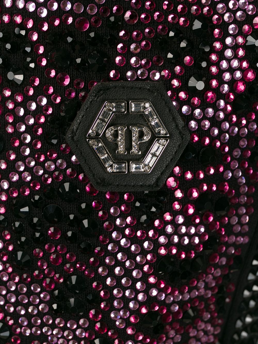 Pink Paradise crystal-embellished leopard sweatpants - 6