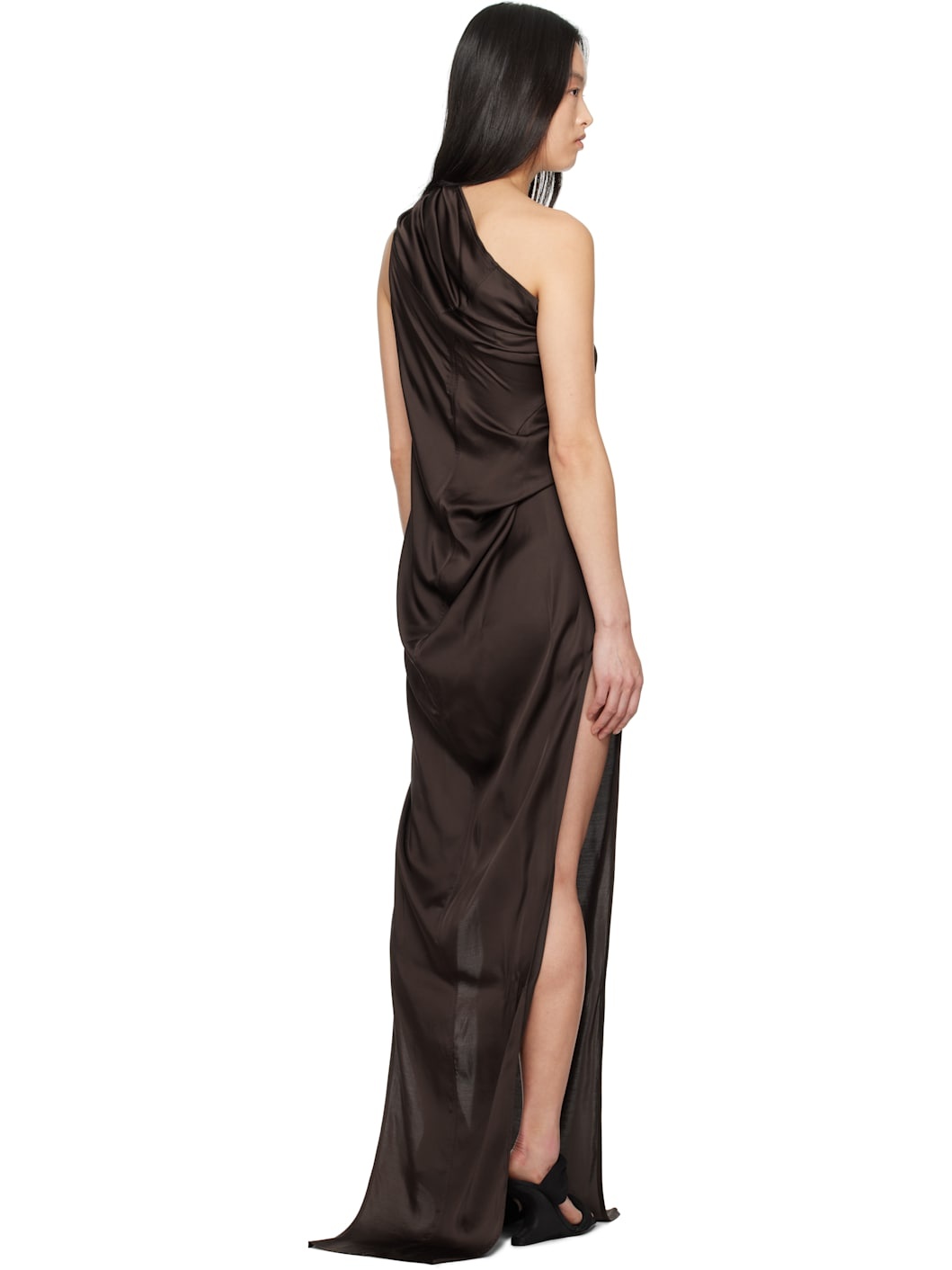 Brown Hollywood Athena Arrowhead Maxi Dress - 3