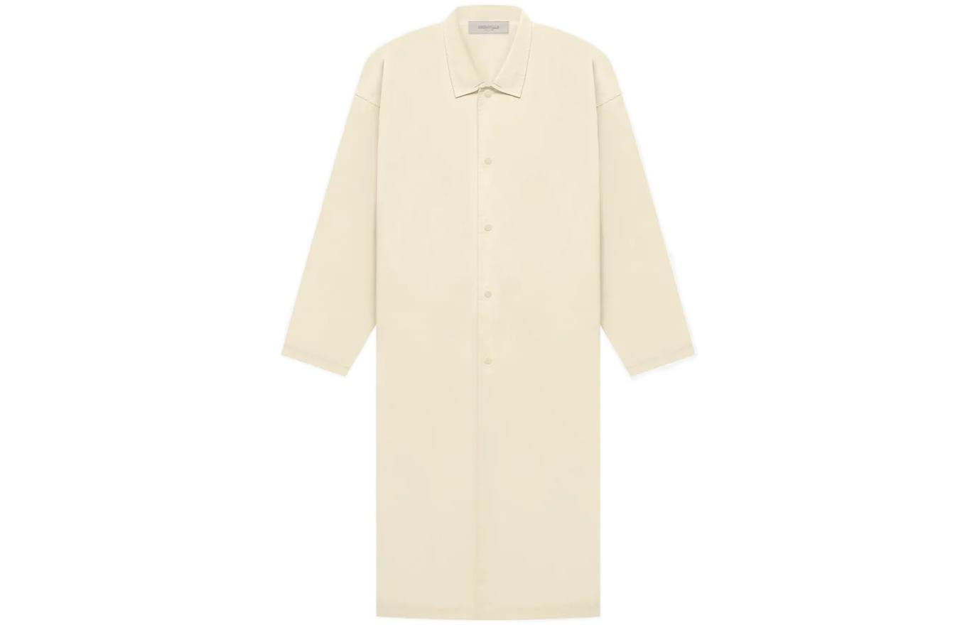 Fear of God Essentials FW22 Long Coat 'Egg Shell' FOG-SS22-712 - 2