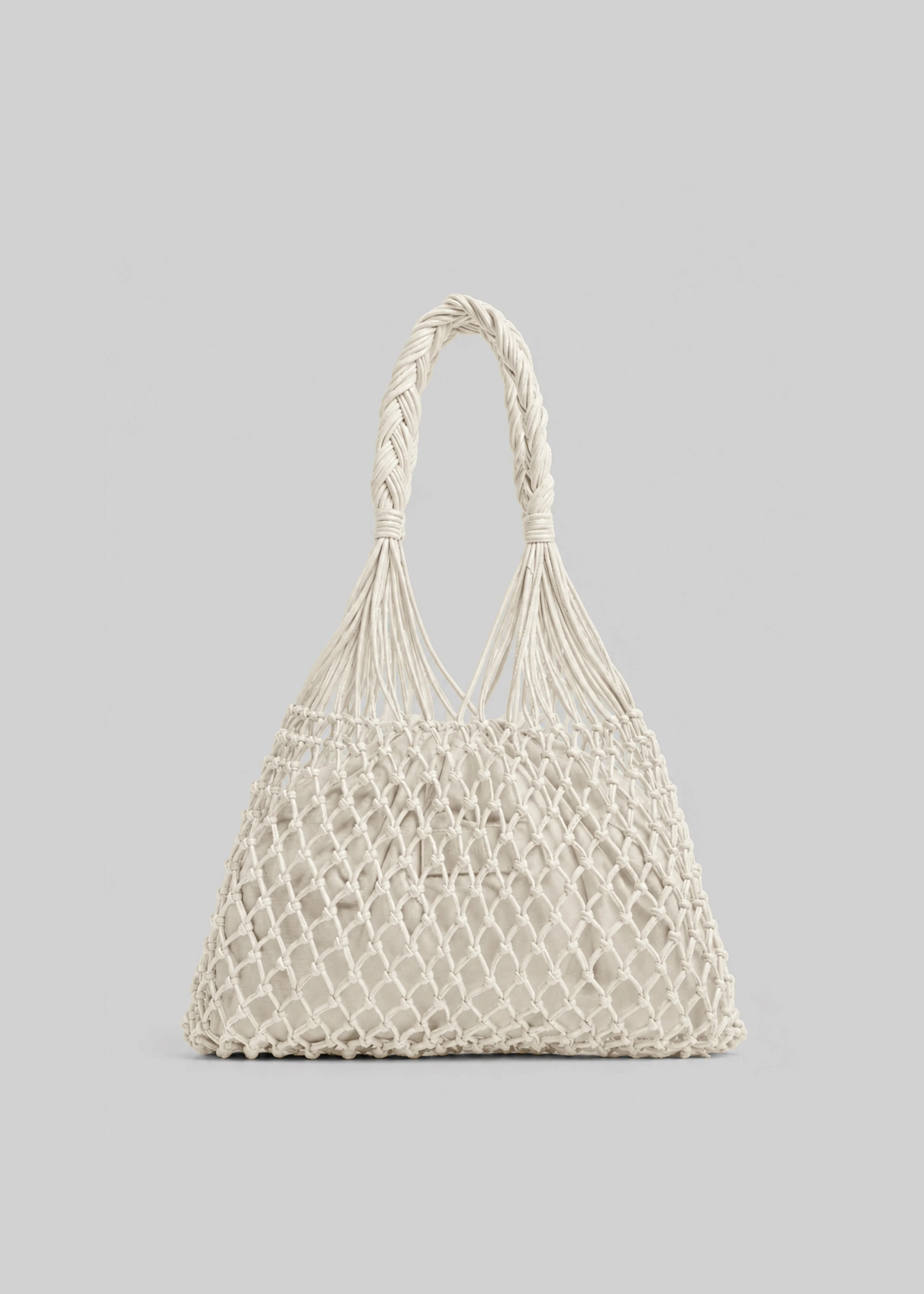 Naia Macrame Bag - Ecru - 1
