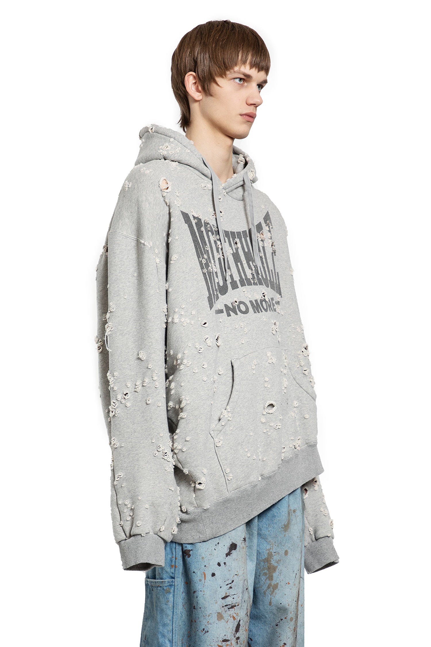 doublet Zombie-Silhouette-Hoodie | antonioli | REVERSIBLE doublet Zombie-Silhouette-Hoodie | antonioli | REVERSIBLE