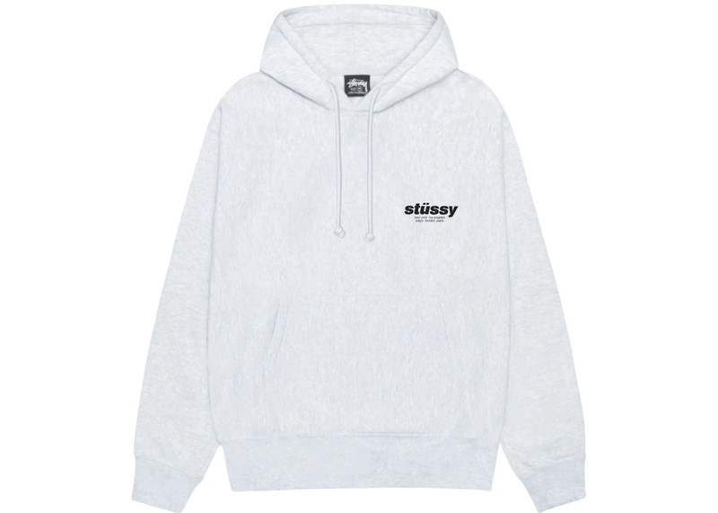Stüssy Stussy Rollers Hoodie Ash Heather outlook