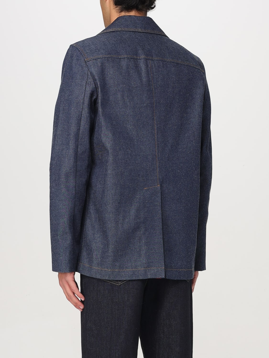 Gucci double-breasted denim blazer - 2