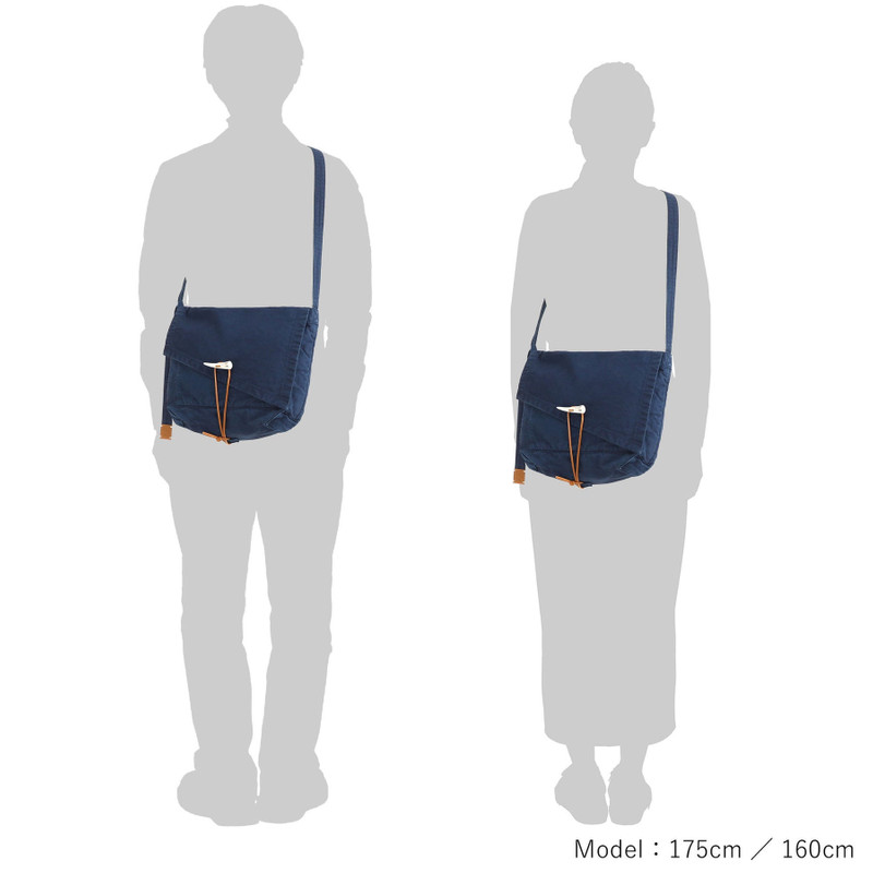 True Blue Flap Shoulder Bag (L) 6