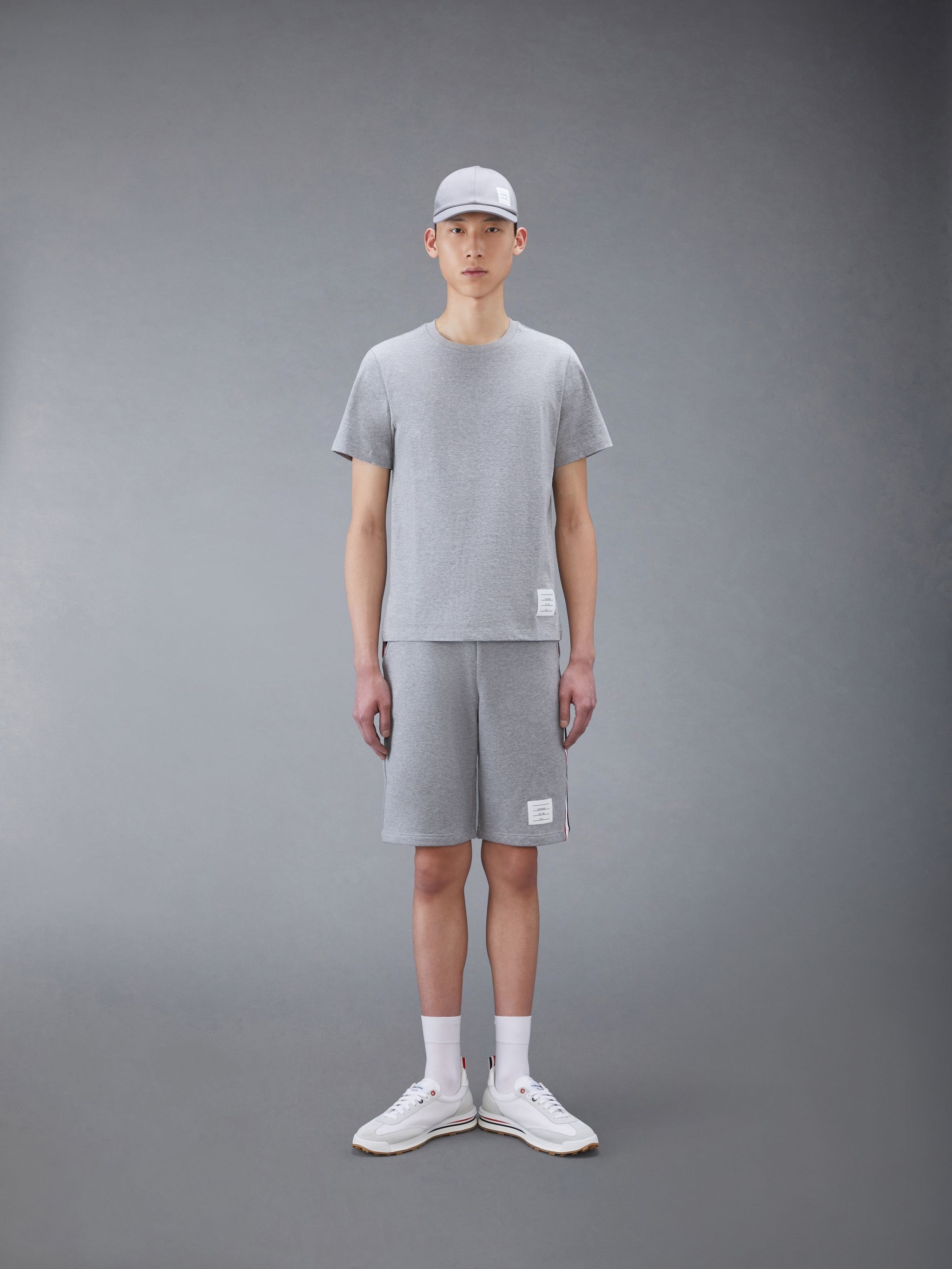 Signature Stripe track shorts - 4