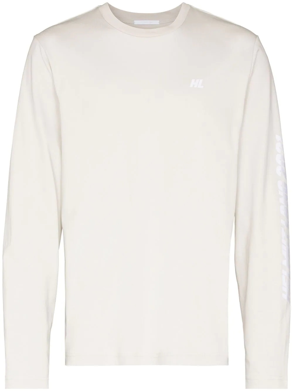 logo print long-sleeve T-shirt - 1